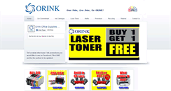 Desktop Screenshot of orinksg.com